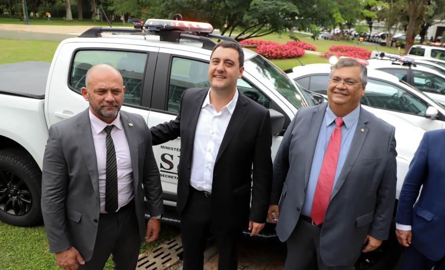 Paraná recebe viaturas do Ministério da Justiça para coibir violência contra a mulher