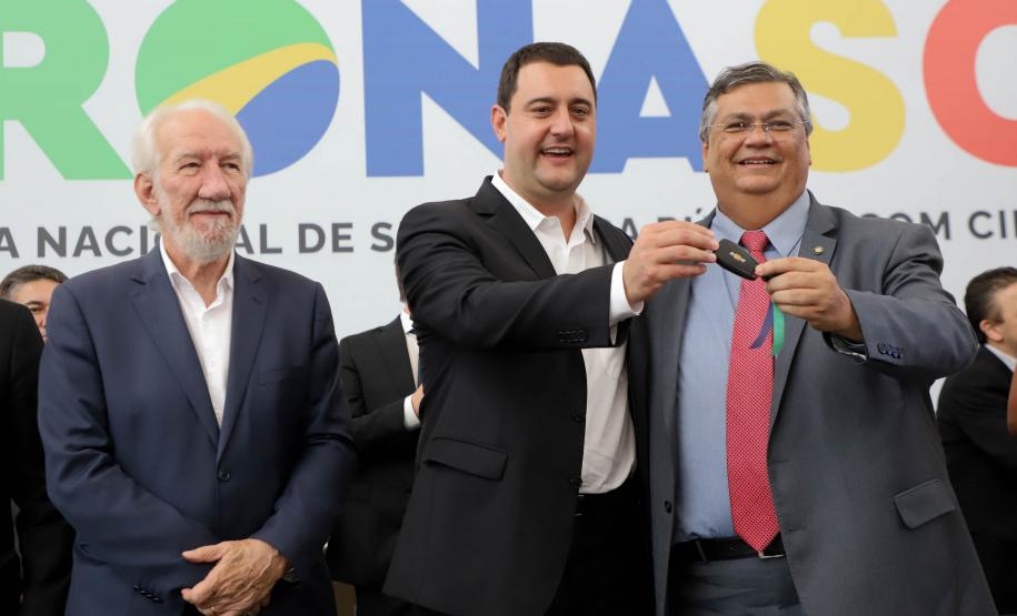 Paraná recebe viaturas do Ministério da Justiça para coibir violência contra a mulher