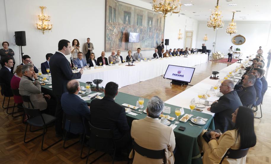 Governador recebe organizadores da Marcha para Jesus 2023, que acontecerá no dia 20 de maio