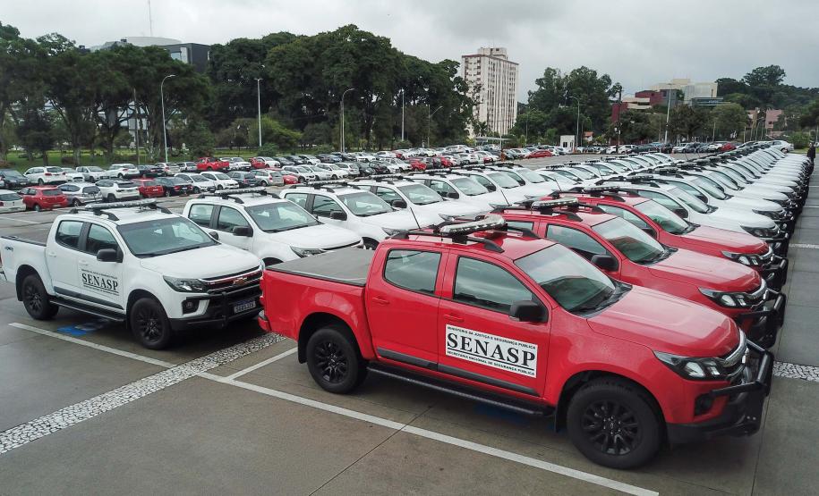 Paraná recebe viaturas do Ministério da Justiça para coibir violência contra a mulher