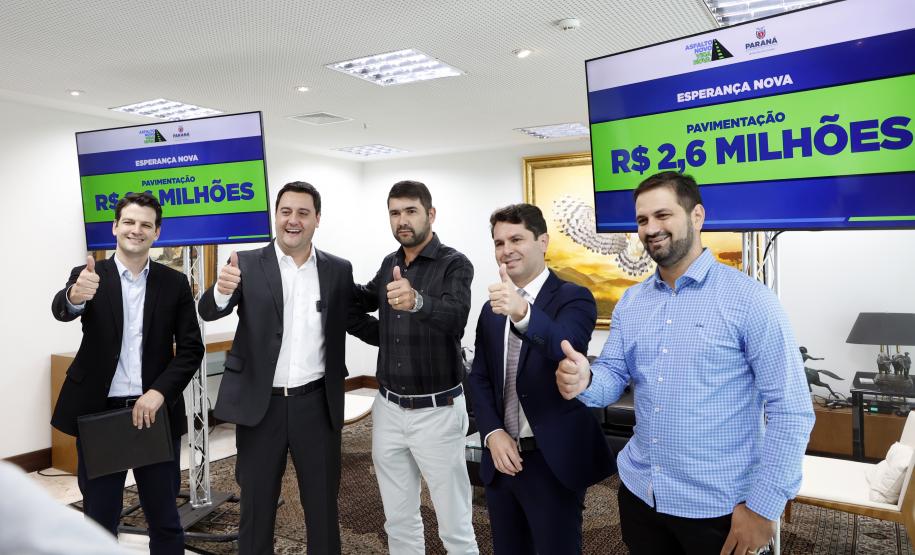 Asfalto Novo, Vida Nova: governador libera R$ 14,5 milhões do programa de pavimentação