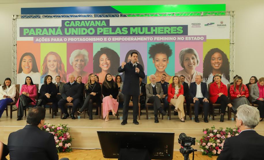 Para fortalecer políticas públicas, Estado lança Caravana Paraná Unido Pelas Mulheres