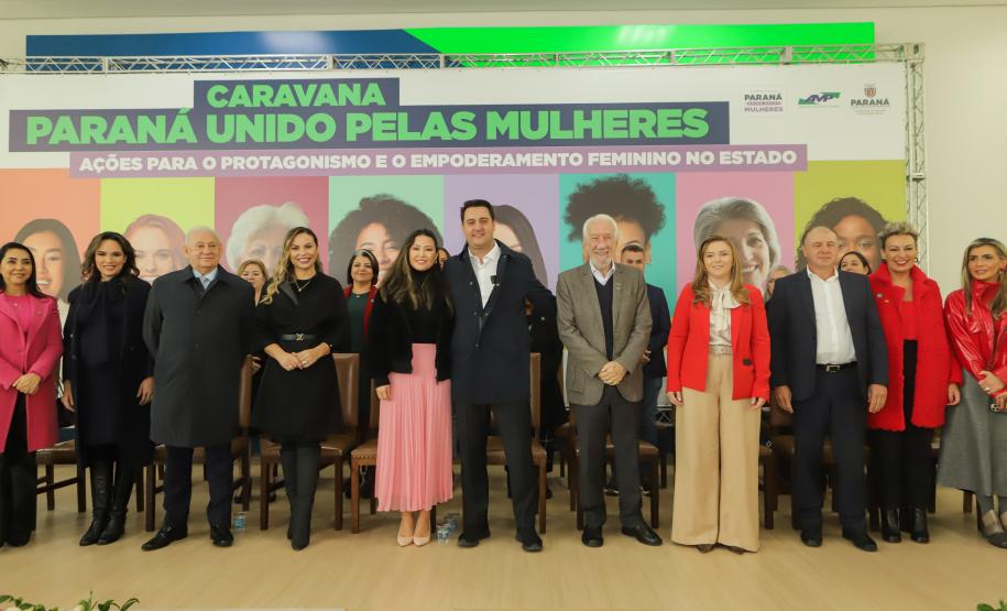 Para fortalecer políticas públicas, Estado lança Caravana Paraná Unido Pelas Mulheres