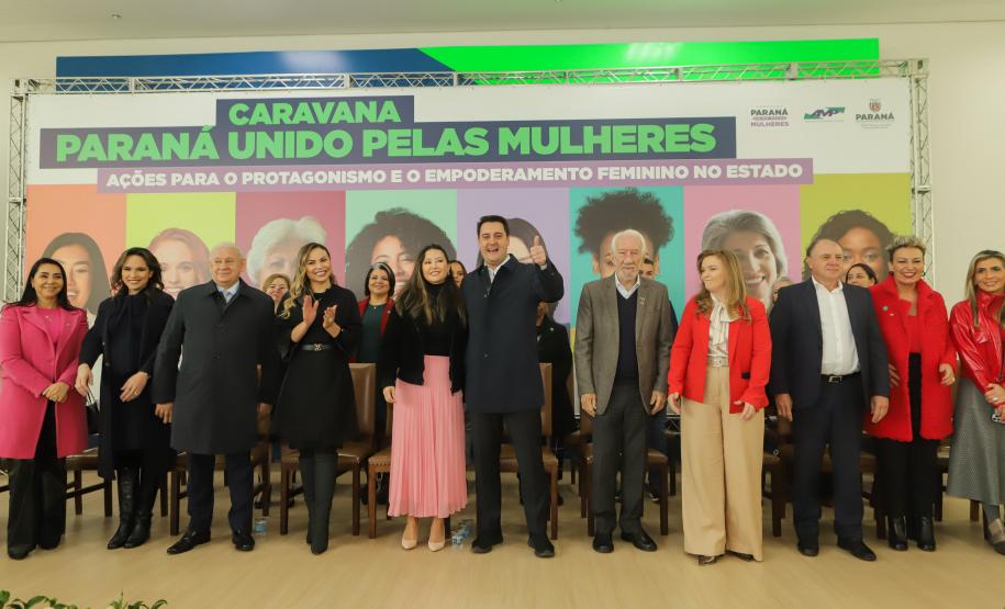 Para fortalecer políticas públicas, Estado lança Caravana Paraná Unido Pelas Mulheres