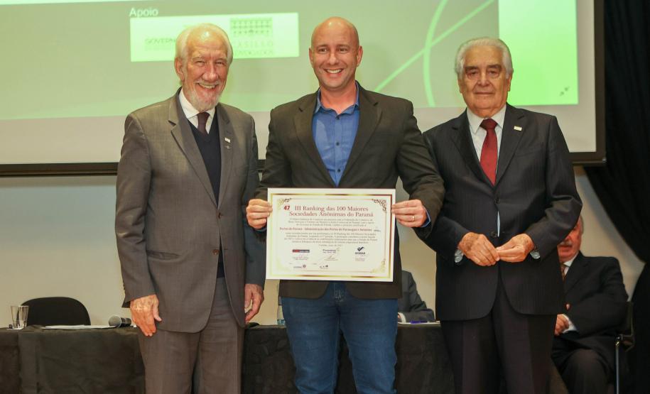 Piana apresenta ações do Estado a empresários durante evento das 100 maiores S/A do Paraná