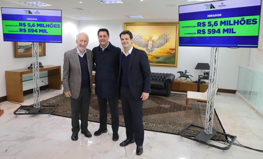 Governador libera R$ 26 milhões do programa Asfalto Novo, Vida Nova para mais cinco municípios