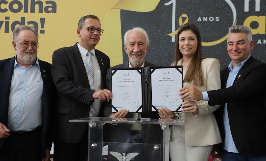 Paraná lança campanha Maio Amarelo com ações educativas e entrega de veículos ao Detran