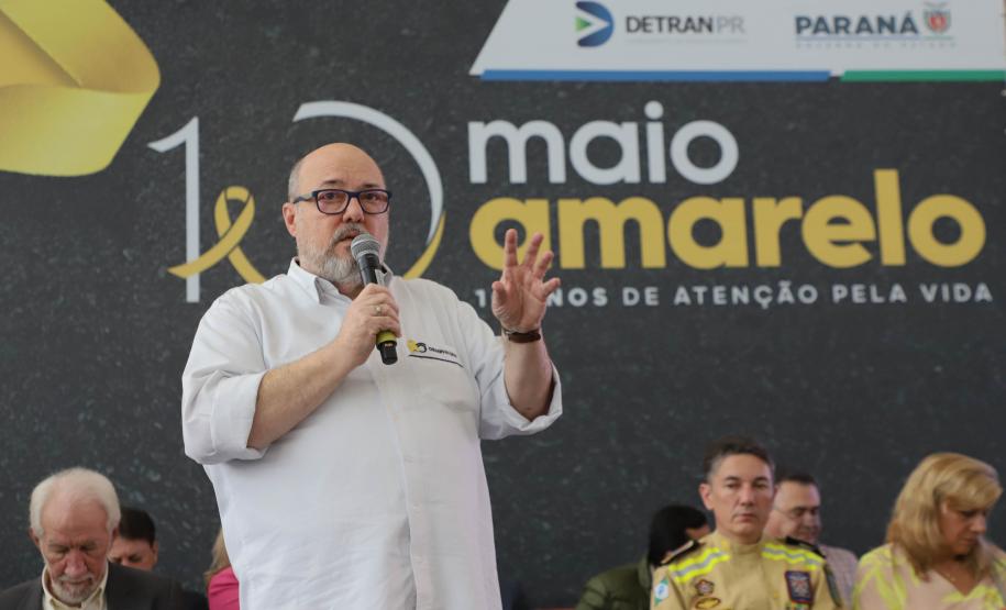 Paraná lança campanha Maio Amarelo com ações educativas e entrega de veículos ao Detran