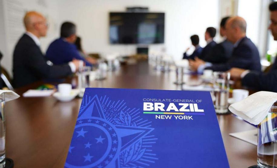 Nos EUA, Ratinho Junior apresenta Paraná a empresários e fundos de investimentos