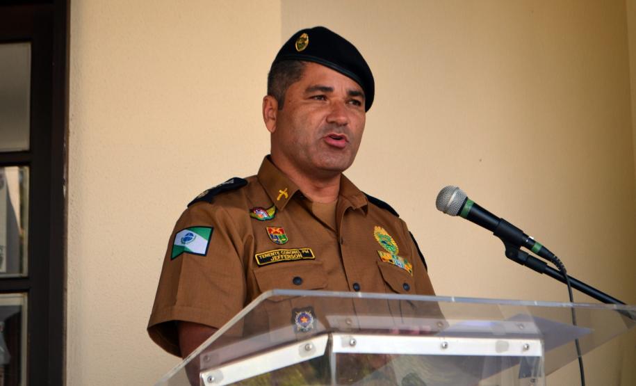 O novo comandante-geral da corporação será o coronel Jefferson Silva.