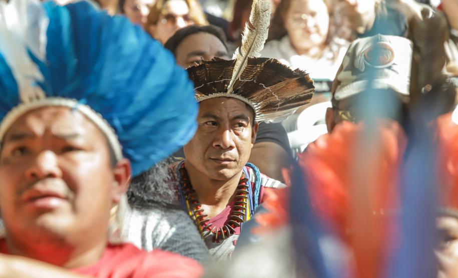 Governador anuncia Conferência Estadual dos Povos Indígenas e R$ 7 milhões para proteção social