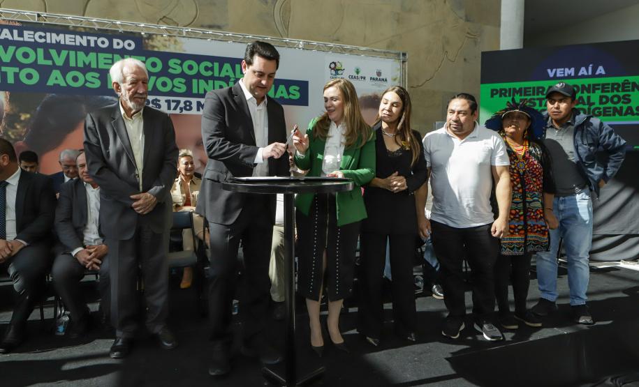 Governador anuncia Conferência Estadual dos Povos Indígenas e R$ 7 milhões para proteção social