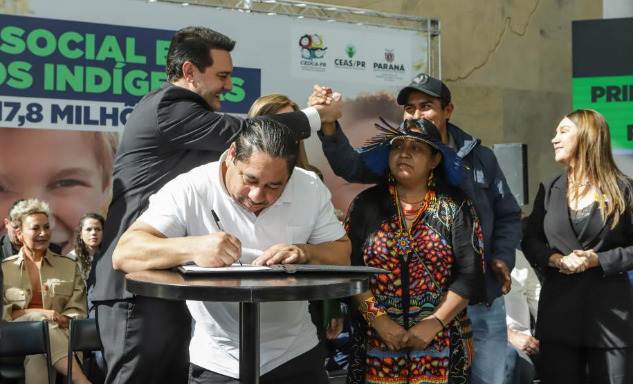 Governador anuncia Conferência Estadual dos Povos Indígenas e R$ 7 milhões para proteção social