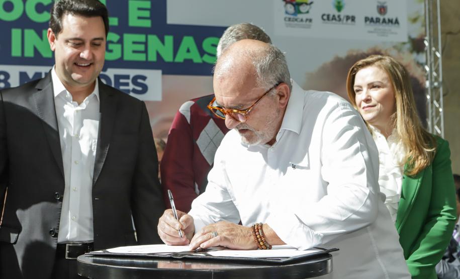 Governador anuncia Conferência Estadual dos Povos Indígenas e R$ 7 milhões para proteção social