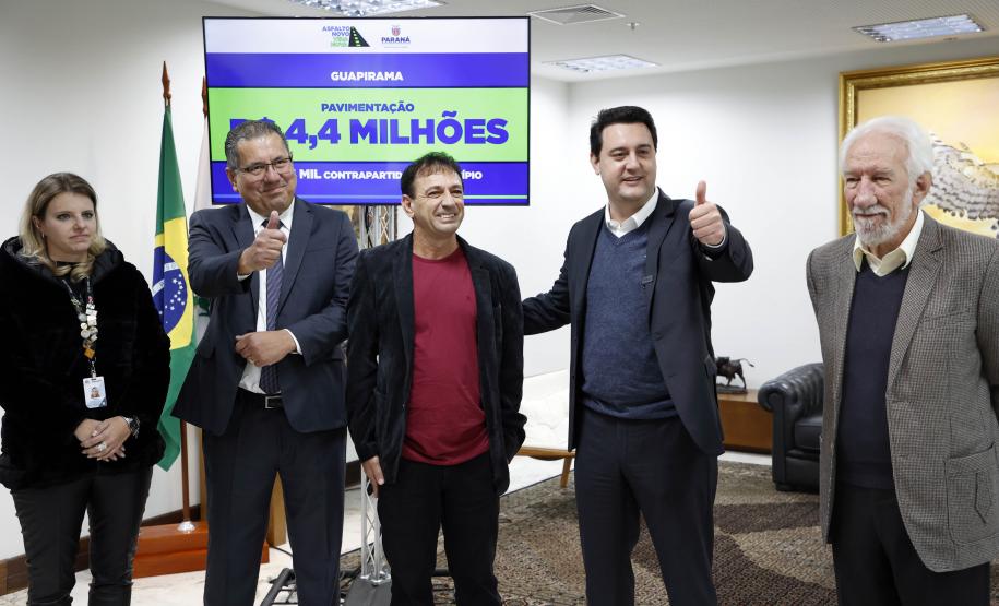 Asfalto Novo, Vida Nova: governador libera mais R$ 20,6 milhões para cinco municípios