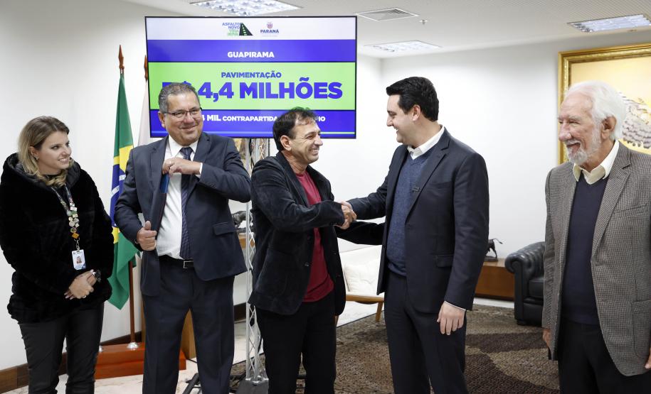 Asfalto Novo, Vida Nova: governador libera mais R$ 20,6 milhões para cinco municípios