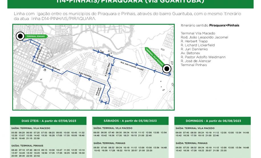 Novo Terminal de Piraquara será inaugurado no dia 5; veja as mudanças nas linhas de ônibus
