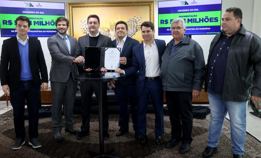 Governador libera mais R$ 31,6 milhões do programa Asfalto Novo, Vida Nova a seis municípios