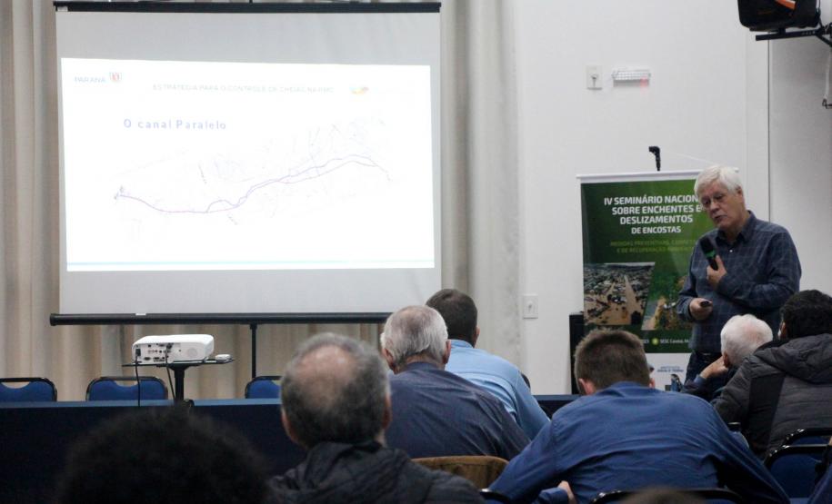 Sistema de drenagem da Orla de Matinhos é destaque em seminário nacional