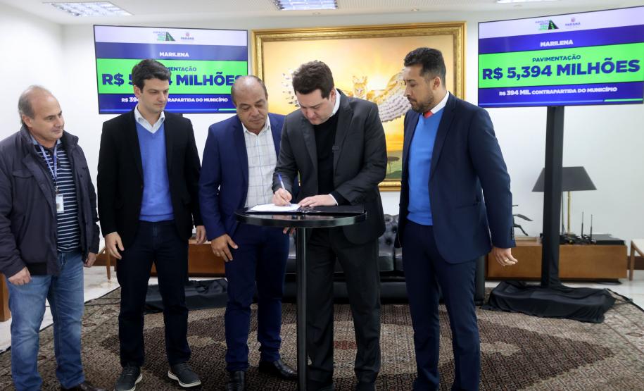 Governador libera mais R$ 31,6 milhões do programa Asfalto Novo, Vida Nova a seis municípios