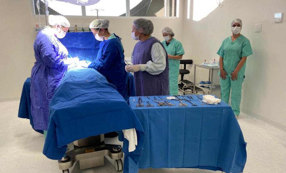 Com dez novos leitos, centro cirúrgico do Hospital Regional de Guarapuava inicia atendimentos