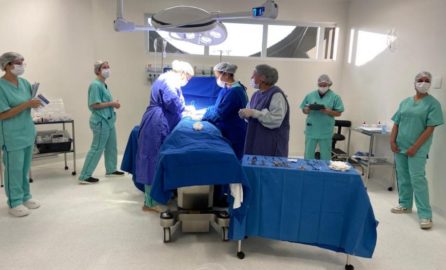 Com dez novos leitos, centro cirúrgico do Hospital Regional de Guarapuava inicia atendimentos