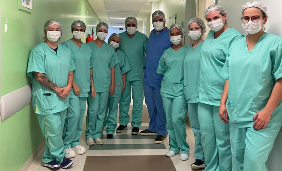 Com dez novos leitos, centro cirúrgico do Hospital Regional de Guarapuava inicia atendimentos