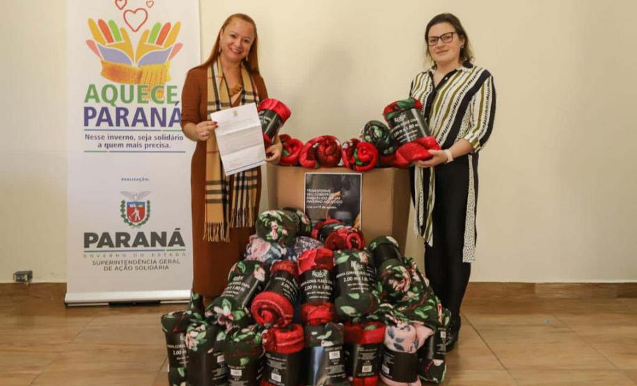 Aquece Paraná: Governo do Estado reforça campanha de doação de roupas e cobertores