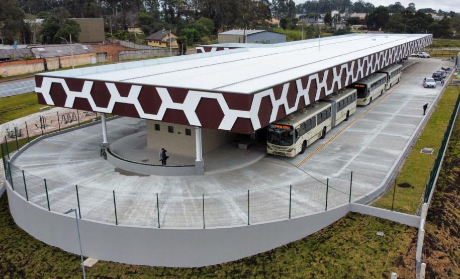 Novo Terminal de Piraquara será inaugurado no dia 5; veja as mudanças nas linhas de ônibus