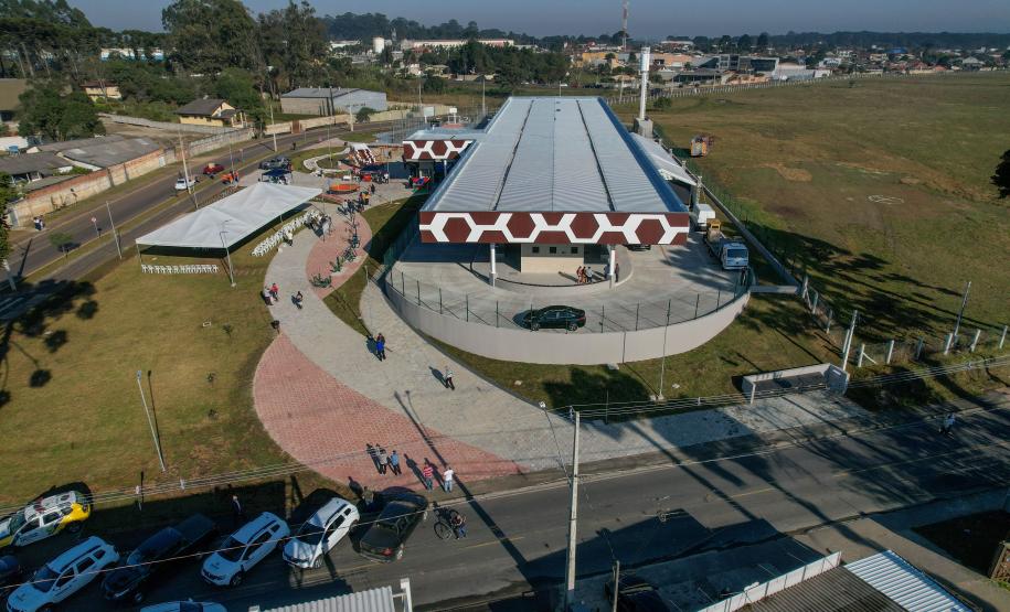 Mais moderno e quatro vezes maior: governador inaugura novo terminal de Piraquara