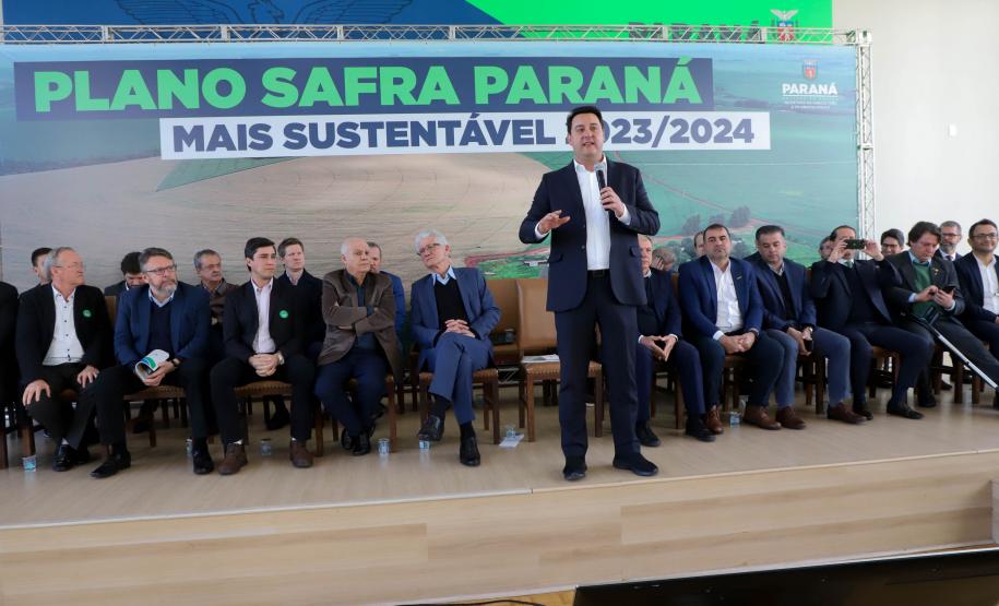 Governador lança Plano Safra do Paraná com R$ 54,3 bilhões, maior da história do Estado