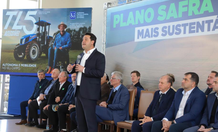 Governador lança Plano Safra do Paraná com R$ 54,3 bilhões, maior da história do Estado