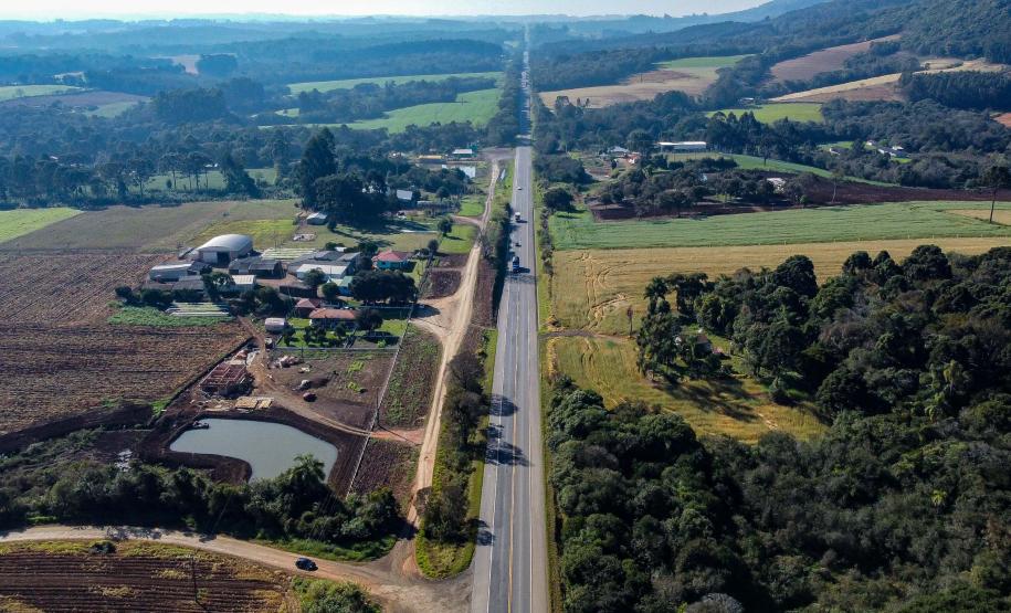 Lote 1 prevê duplicação e 21 viadutos e passarelas entre Ponta Grossa e Prudentópolis