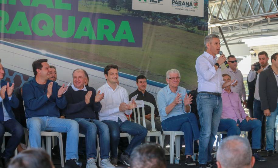 Mais moderno e quatro vezes maior: governador inaugura novo terminal de Piraquara