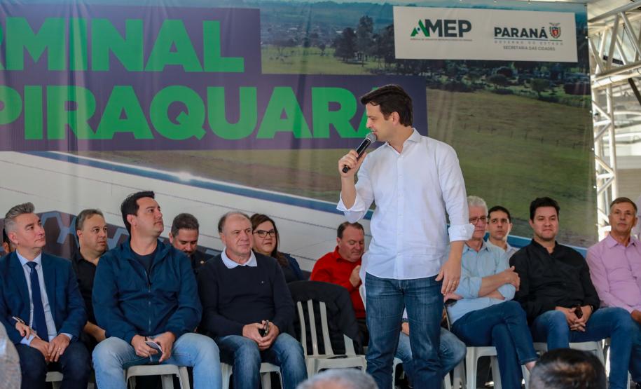 Mais moderno e quatro vezes maior: governador inaugura novo terminal de Piraquara