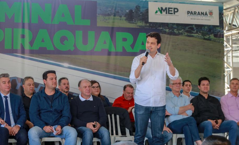 Mais moderno e quatro vezes maior: governador inaugura novo terminal de Piraquara