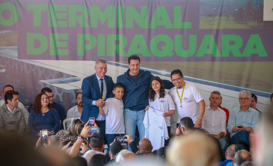 Mais moderno e quatro vezes maior: governador inaugura novo terminal de Piraquara