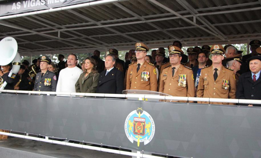 Polícia Militar do Paraná comemora 169 anos com solenidade no Guatupê