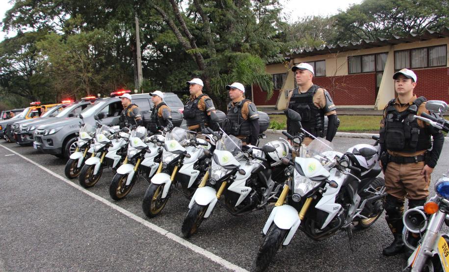 Polícia Militar do Paraná comemora 169 anos com solenidade no Guatupê