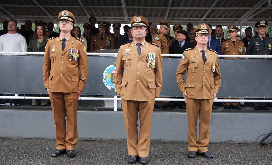 Polícia Militar do Paraná comemora 169 anos com solenidade no Guatupê