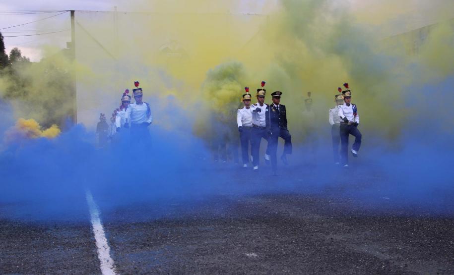 Polícia Militar do Paraná comemora 169 anos com solenidade no Guatupê