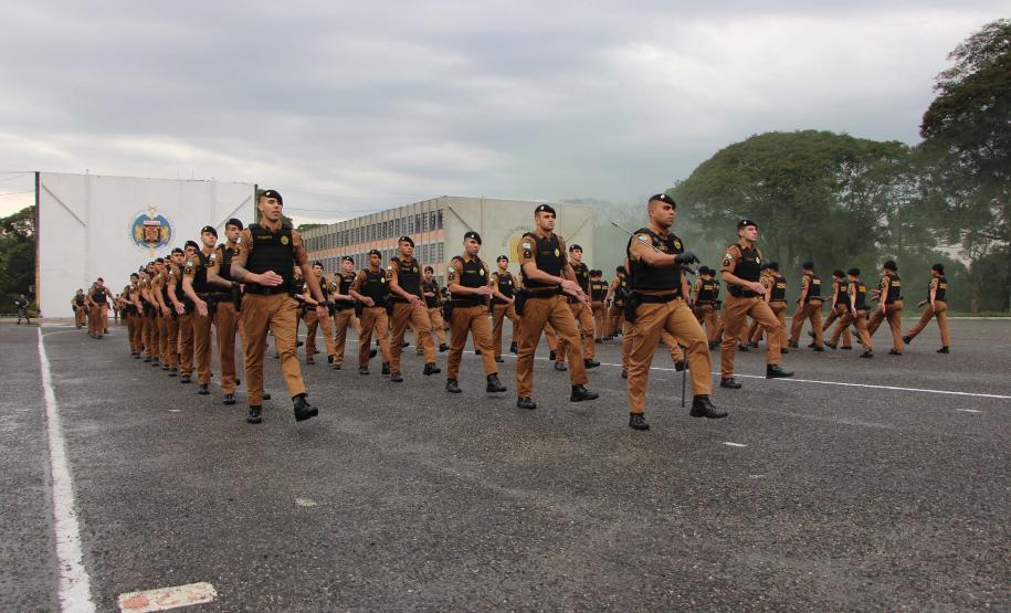 Polícia Militar do Paraná comemora 169 anos com solenidade no Guatupê