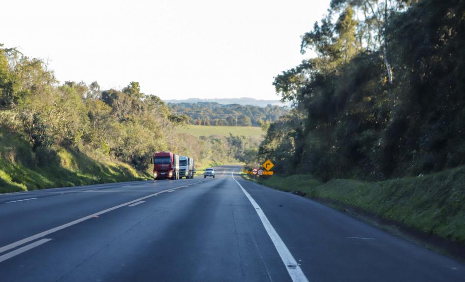 Lote 1 da nova concessão terá 156 km de duplicação na BR-277, entre Curitiba e Prudentópolis