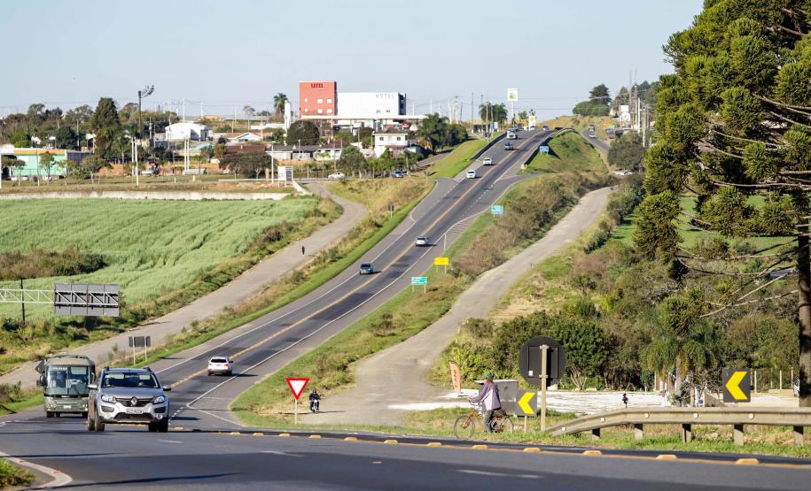 Lote 1 da nova concessão terá 156 km de duplicação na BR-277, entre Curitiba e Prudentópolis
