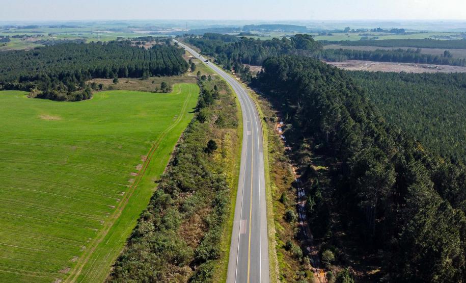 Lote 1 da nova concessão terá 156 km de duplicação na BR-277, entre Curitiba e Prudentópolis