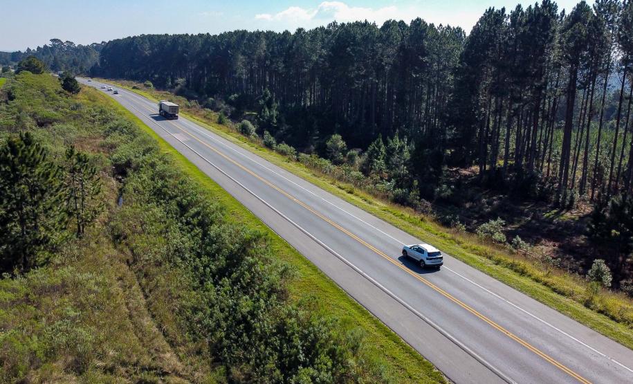 Lote 1 da nova concessão terá 156 km de duplicação na BR-277, entre Curitiba e Prudentópolis