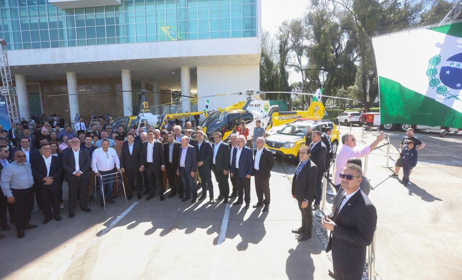 Projeto Falcão reforça policiamento do Paraná com helicópteros superequipados