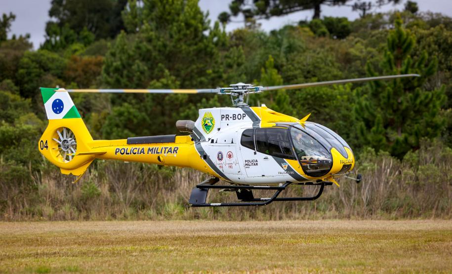Projeto Falcão reforça policiamento do Paraná com helicópteros superequipados