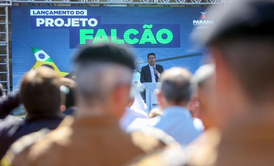 Projeto Falcão reforça policiamento do Paraná com helicópteros superequipados