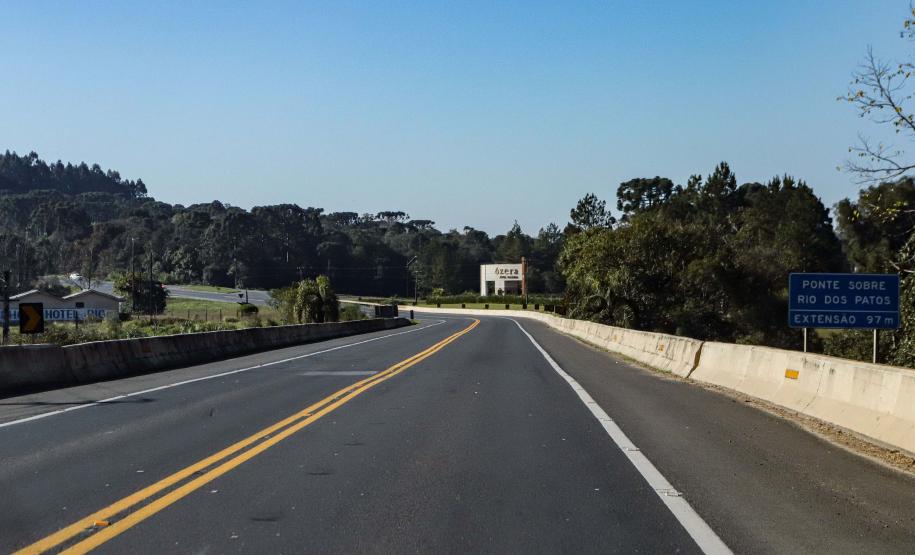 Lote 1 da nova concessão terá 156 km de duplicação na BR-277, entre Curitiba e Prudentópolis